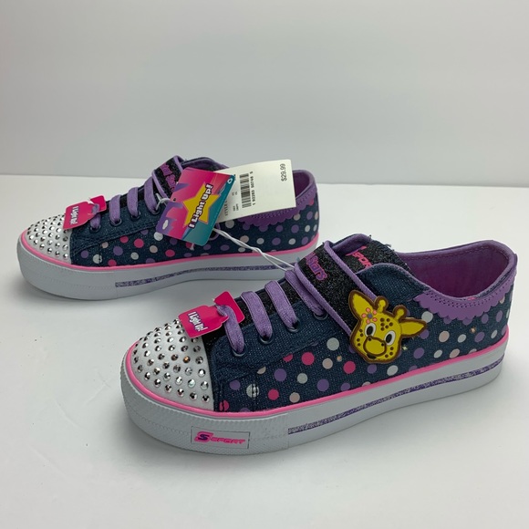 Glimmer Stars Light Up Lyrin Sparkle Shoes 2 - Picture 3 of 7